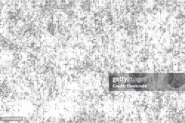 abstract abstract background composed from letters - multiple personalities stock illustrations
