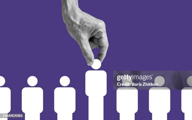 human resource management - scelta foto e immagini stock