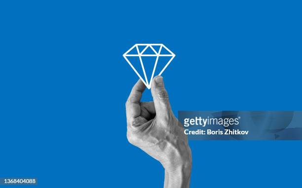 success - diamond shape stockfoto's en -beelden
