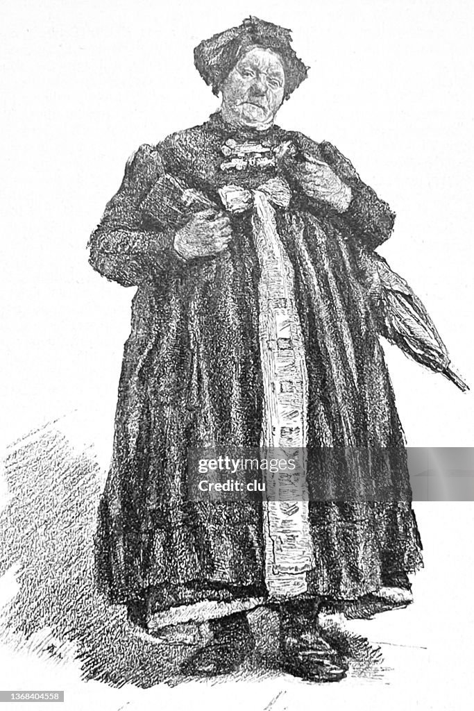 Woman from Bavaria, Dachau