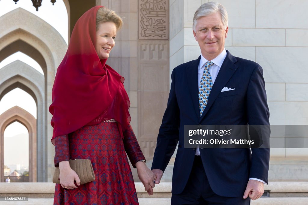 King Philippe Of Belgium And Queen Mathilde Of Belgium  Visit Oman - Day Two