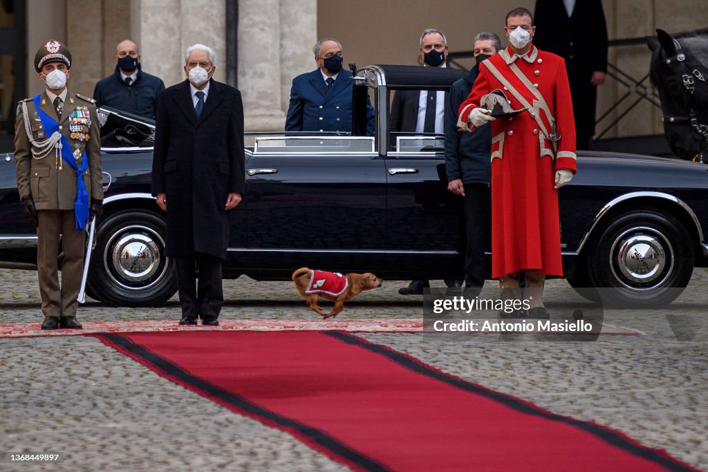 Italy's Re-elected President Sergio Mattarella Sworn Into Office