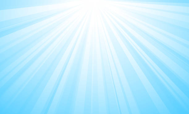 blue heaven shining light vector background - summer background stock illustrations