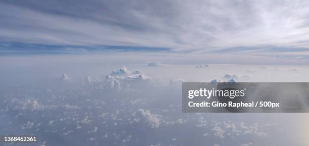 heaven,aerial view of cloudscape against sky,palakkad,kerala,india - 空のみ ストックフォトと画像
