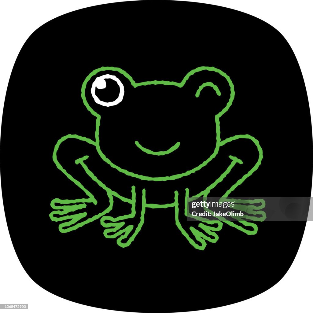 Cute Frog Doodle 3