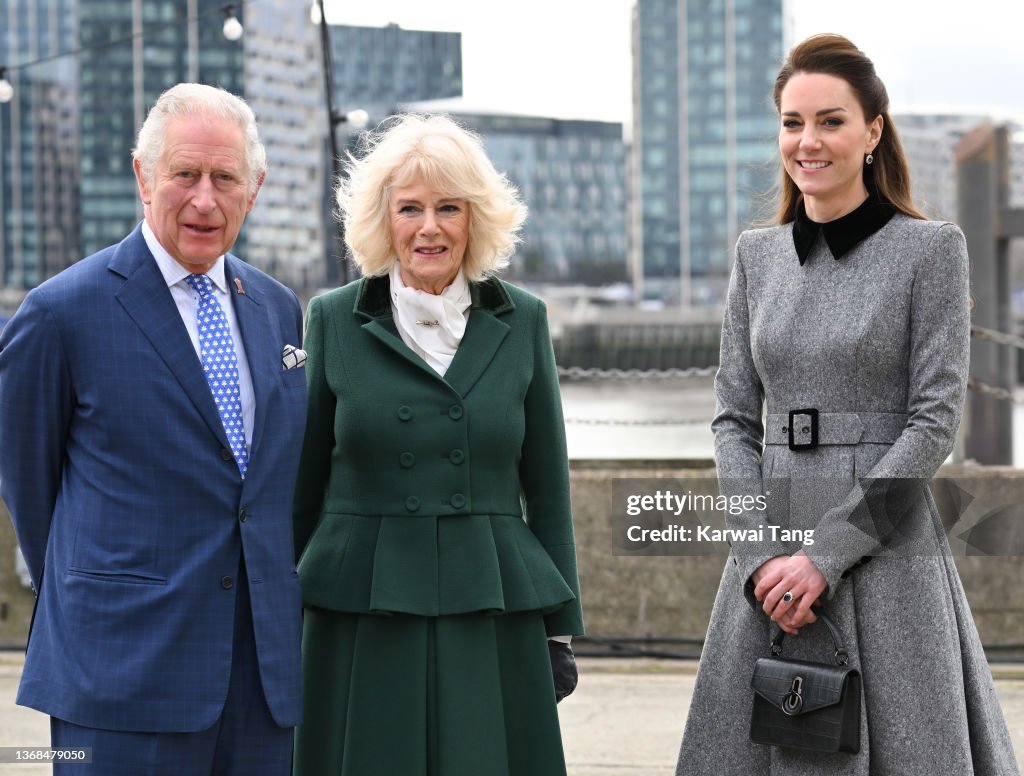 British Royals Visit Trinity Buoy Wharf