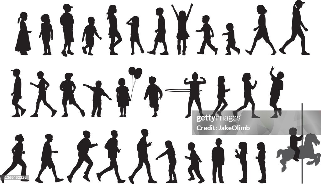 Children Silhouettes 2