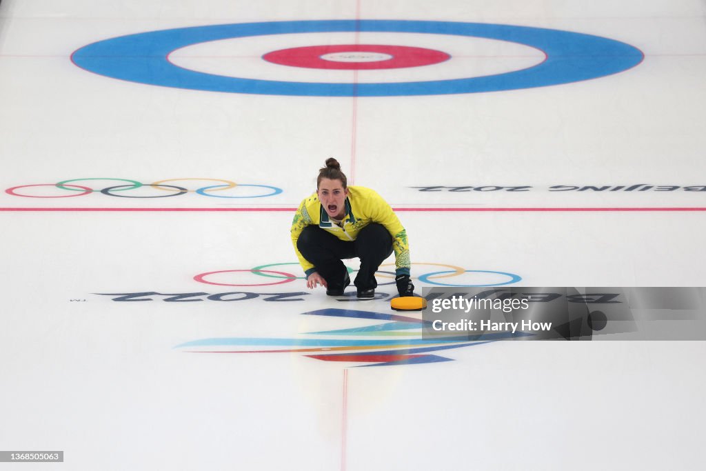 Curling - Beijing 2022 Winter Olympics Day 0