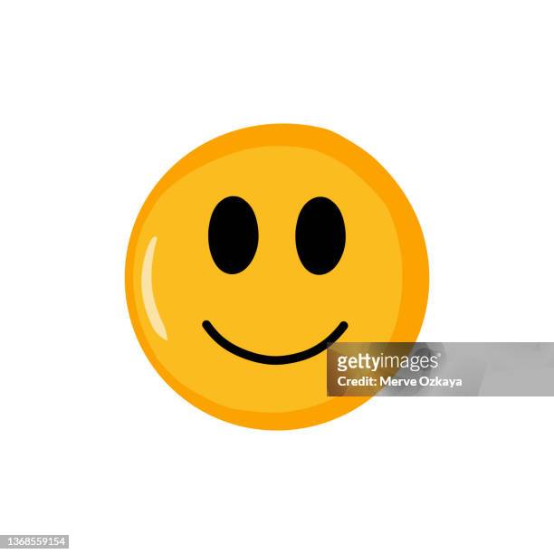 hand drawn happy face emoji - smiley faces stock illustrations