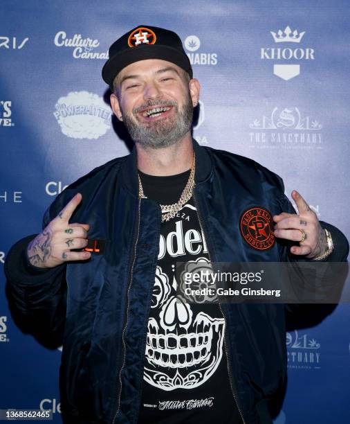 Rapper Paul Wall attends the Culture & Cannabis event at Sapphire Las Vegas Gentlemen’s Club on February 03, 2022 in Las Vegas, Nevada.