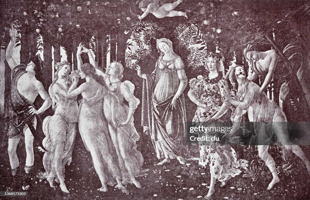 Spring, painting by Sandro Botticelli