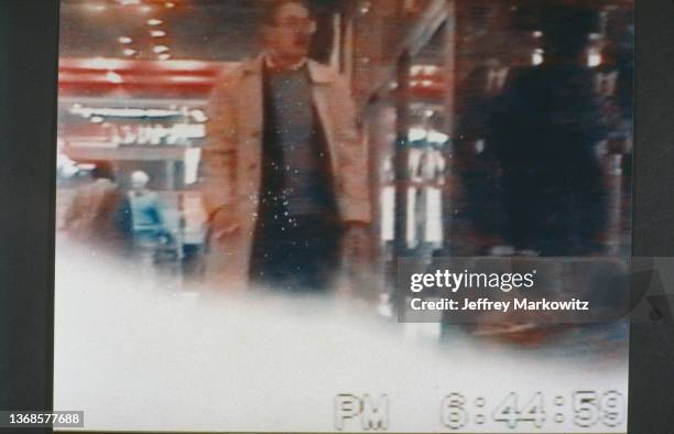 Surveillance photo of American CIA counterintelligence officer and Soviet spy, Aldrich Ames, taken by the FBI before his arrest in February 1994.