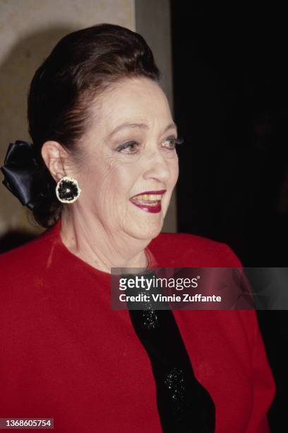 American actress and singer Dorothy Lamour attends 51st Annual Golden Apple Awards, held at the Beverly Hilton Hotel in Beverly Hills, California,...