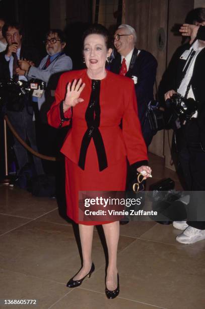 American actress and singer Dorothy Lamour attends 51st Annual Golden Apple Awards, held at the Beverly Hilton Hotel in Beverly Hills, California,...