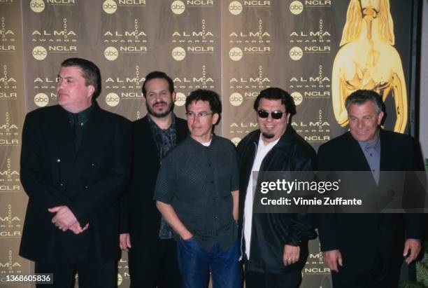 American rock band Los Lobos attend the 5th Annual ALMA Awards, held at the Pasadena Civic Auditorium in Pasadena, California, 15th April 2000.