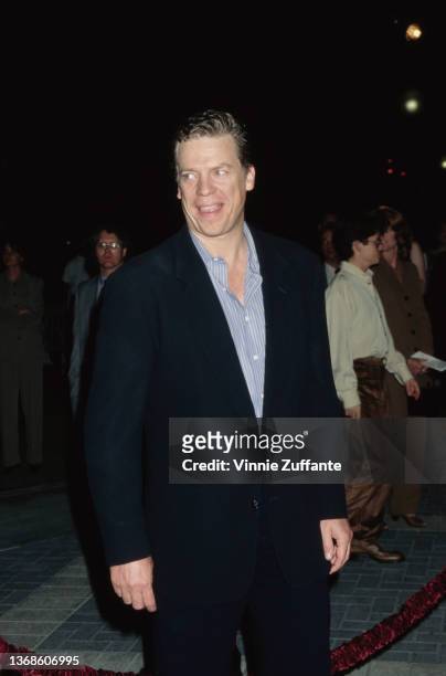 American actor Christopher McDonald attends the Hollywood premiere of 'In & Out,' held at the Paramount Theatre in Los Angeles, California, 18th...