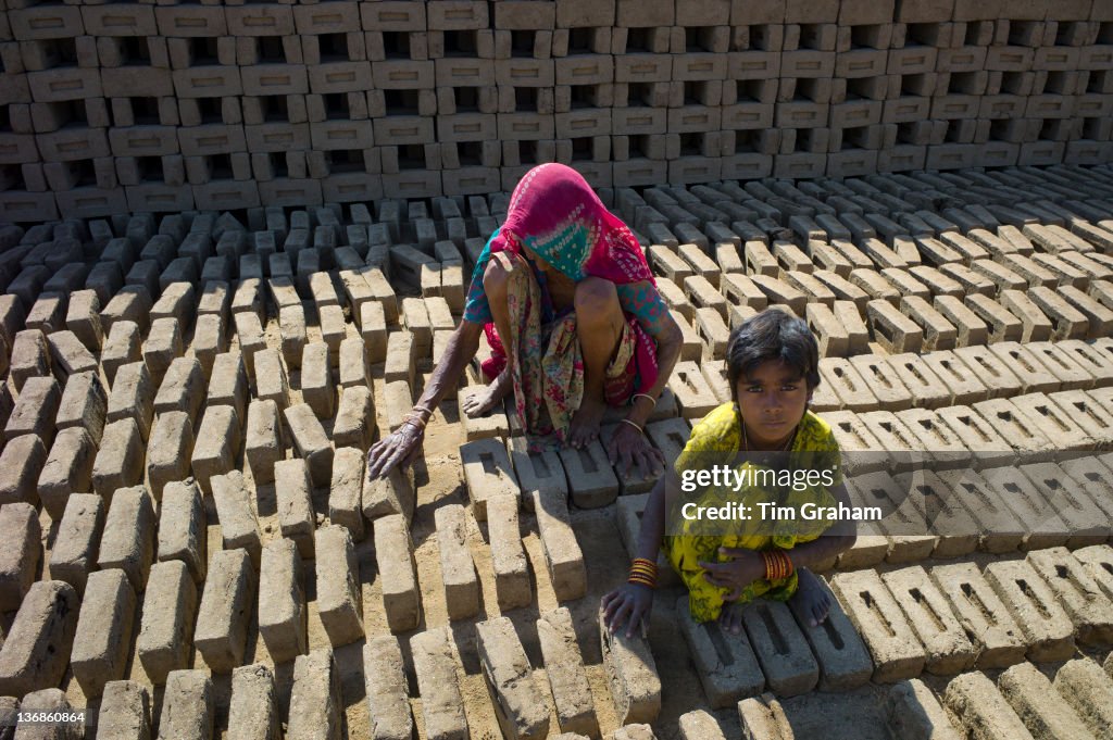 Brick Factory, Rajasthan, India