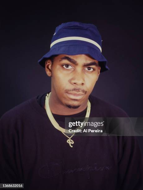 Parrish Smith of the Rap Group EPMD appears in a portrait taken on November 10, 1990 in New York City.