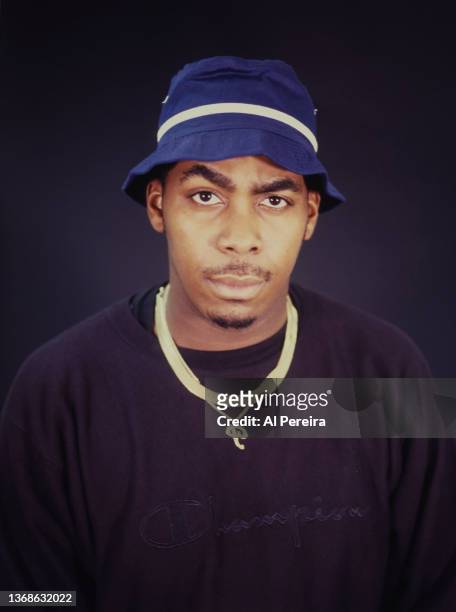 Parrish Smith of the Rap Group EPMD appears in a portrait taken on November 10, 1990 in New York City.