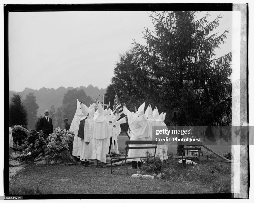 Ku Klux Klan Funeral