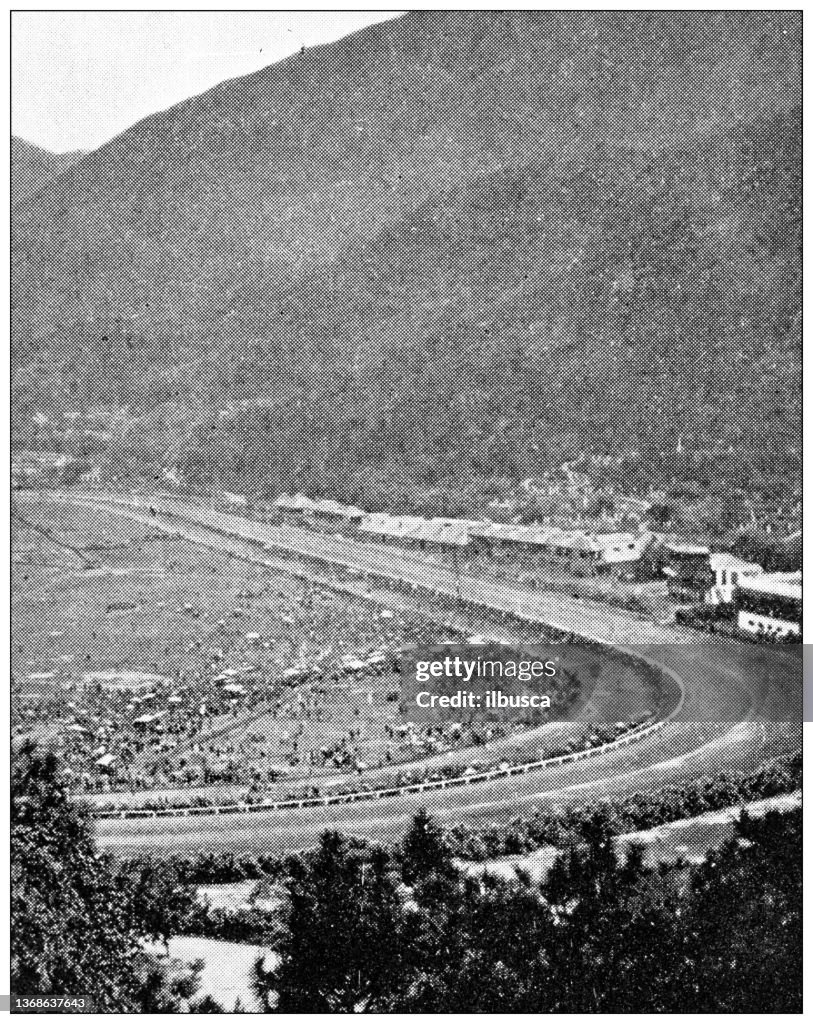 Hk Racing History Antique Travel Photographs Of China And Hong Kong Horserace Track Hong ...