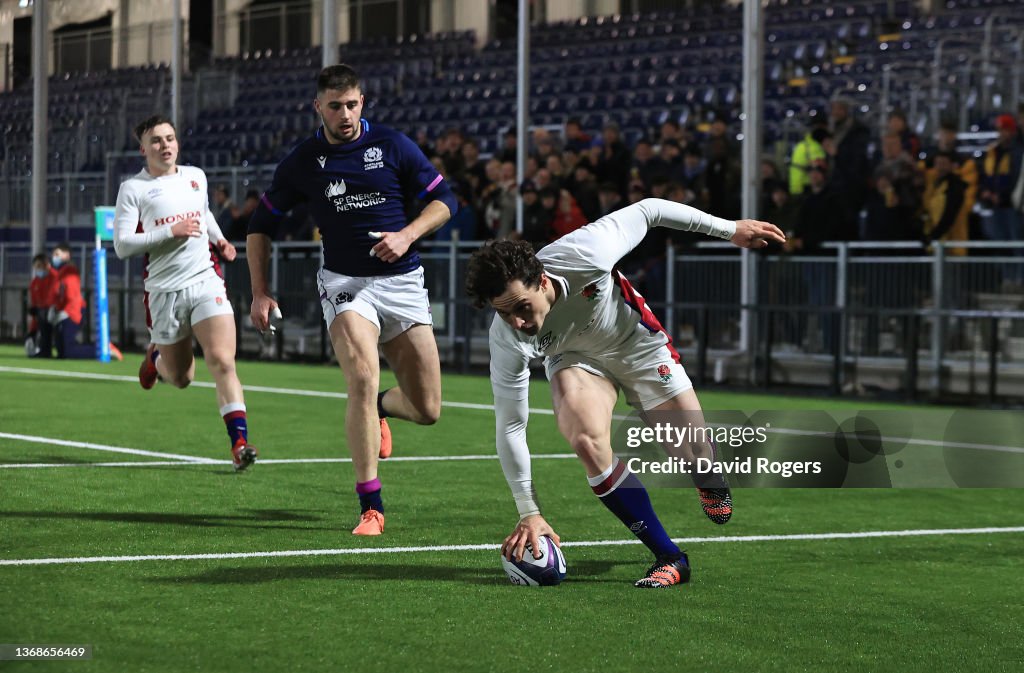 Scotland U20 v England U20: Under-20 Six Nations