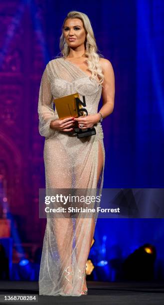 Christine McGuinness attends the National Diversity Awards at Liverpool Cathedral on February 04, 2022 in Liverpool, England.