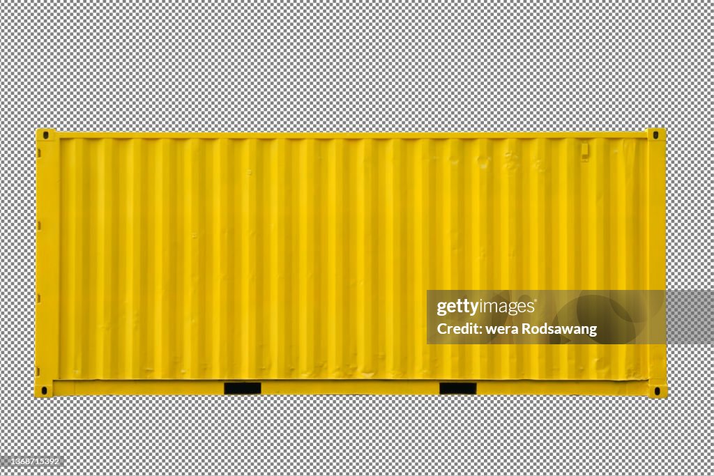 Shipping Container, Cargo Container with clipping path