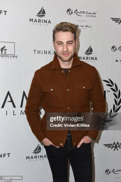 Cameron Fuller attends Mammoth Film Festival 2022 Opening Night - Premieres "The Immaculate Room" And "The One" on February 03, 2022 in Mammoth,...