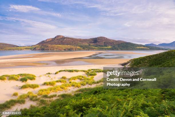 kyle of tongue, highlands - scotland beach stock pictures, royalty-free photos & images