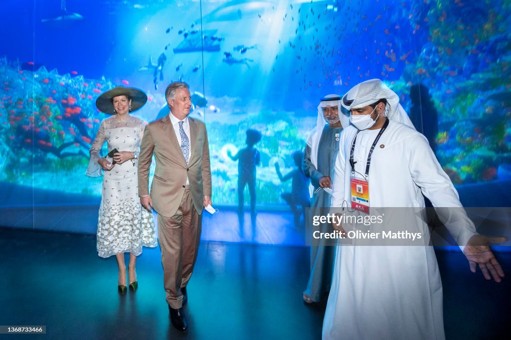 King Philippe Of Belgium And Queen Mathilde Of Belgium  Visit United Arab Emirates - Day Two