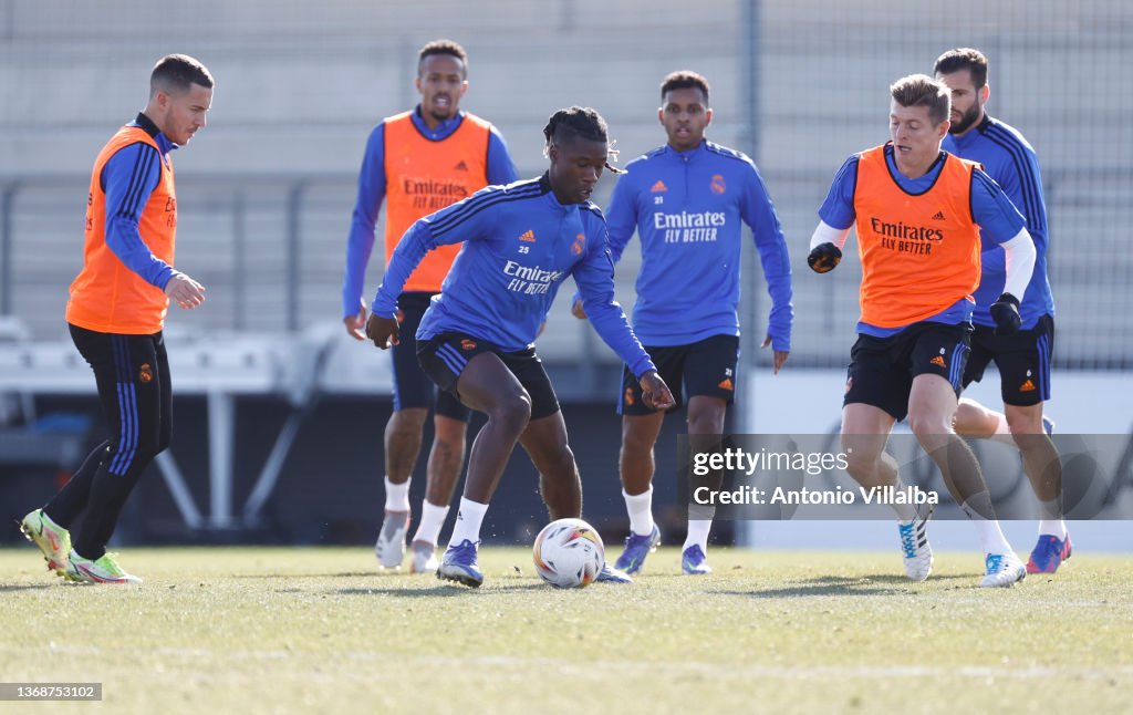 Real Madrid Training session