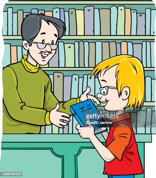24 Librarian Cartoon High Res Illustrations - Getty Images