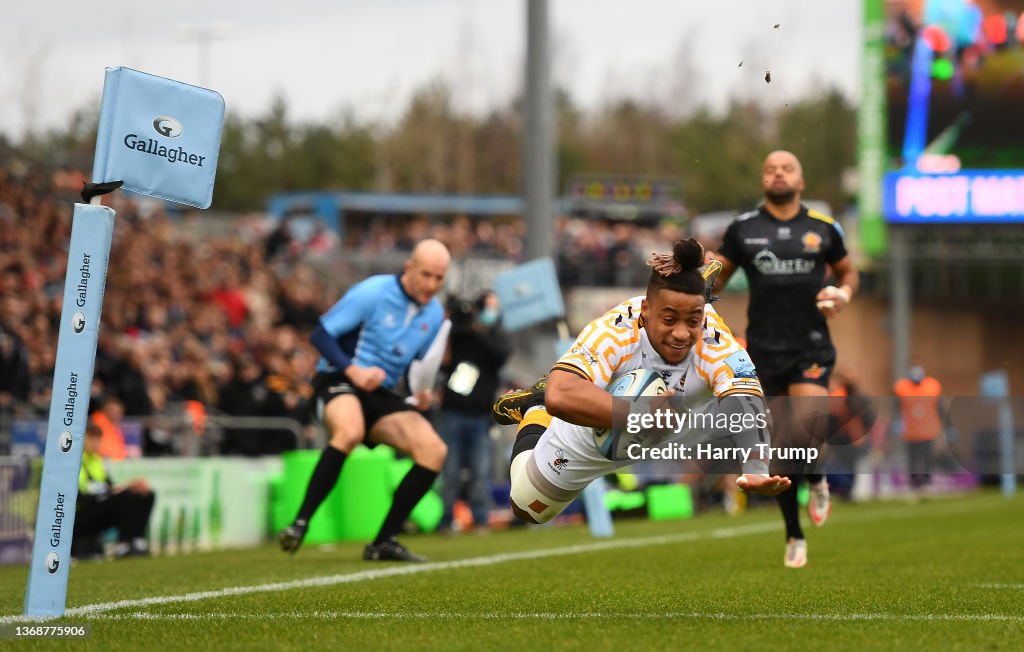 Exeter Chiefs v Wasps - Gallagher Premiership Rugby