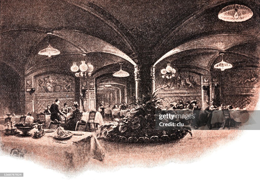 Berlin town hall, restaurant Ratskeller