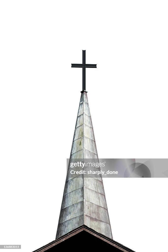 Cross and steeple