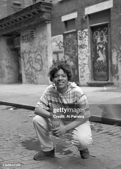 Nicki D Rapper Rapper Nikki D appears in a portrait taken on June 8, 1992 in New ...