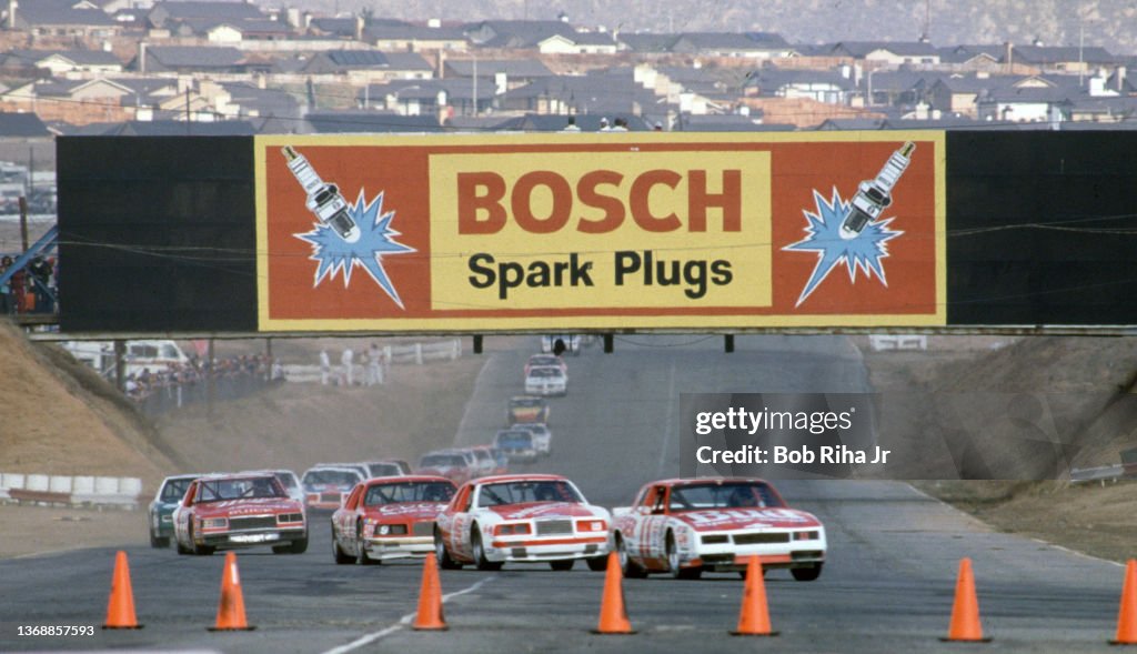 NASCAR Cars Race at Winston Western 500