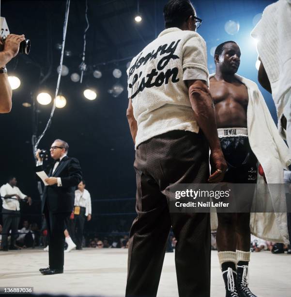 Muhammad Ali KOs Sonny Liston in legendary heavyweight title rematch on Muhammad Ali KOs Sonny Liston in legendary heavyweight title rematch on