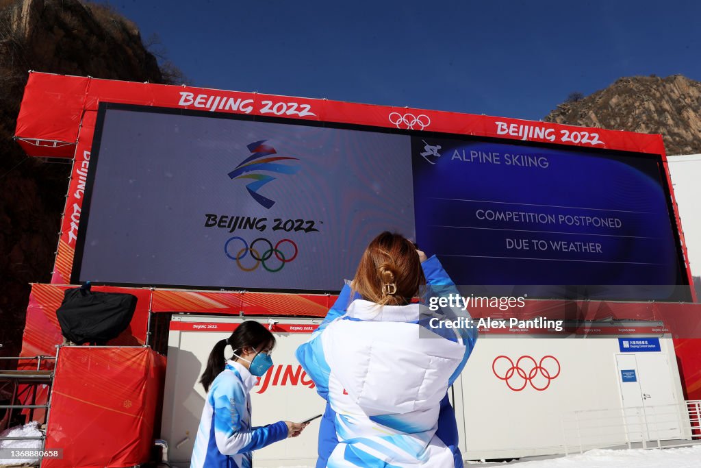Alpine Skiing - Beijing 2022 Winter Olympics Day 2
