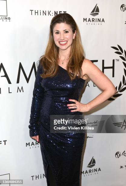 DeNah Angel attends the Mammoth Film Festival Zouk Las Vegas And Resorts World Pop Up Party on February 05, 2022 in Mammoth, California.
