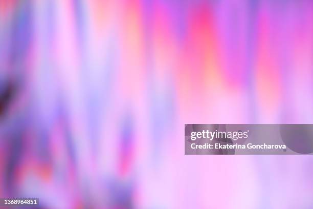 pink abstract holographic background - prism in motion stock pictures, royalty-free photos & images