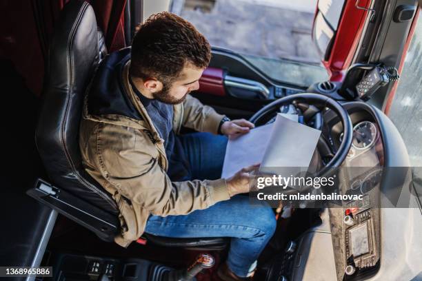 truck driver - trucking industry stock pictures, royalty-free photos & images