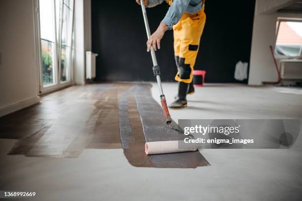 painting floor - building storey stock pictures, royalty-free photos & images
