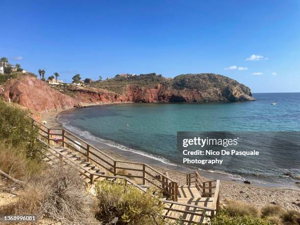calas de bolnuevo - murcia - murcia stock pictures, royalty-free photos & images