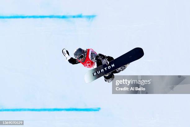 Redmond Gerard of Team United States performs a trick during the Men's Snowboard Slopestyle Final on Day 3 of the Beijing 2022 Winter Olympic Games...