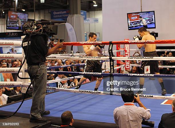 Introduced ESPN HD with a 3D broadcast of a boxing exhibition at the 2012 International Consumer Electronics Show at the Las Vegas Convention Center...