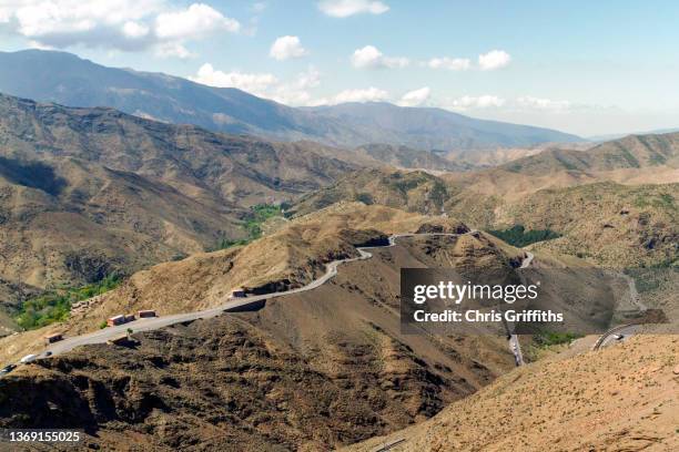 morocco, north africa - atlasgebirge stock-fotos und bilder