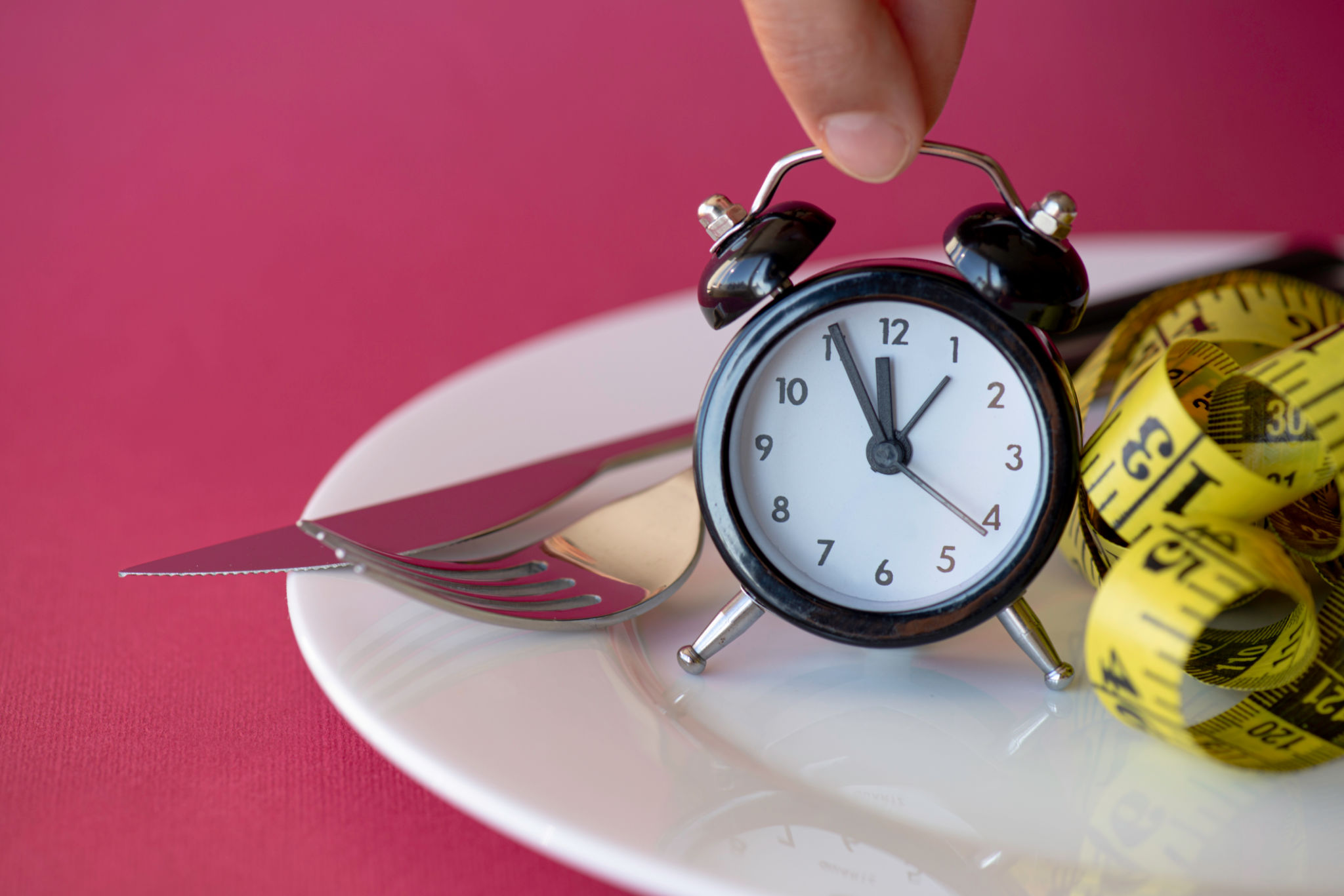 woman intermittent fasting