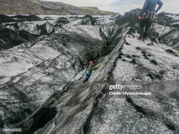Crevasse Fall Rock Crevasse Photos and Premium High Res Pictures - Getty Images